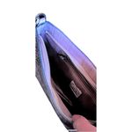 A New Day Purple Croc Embossed Wristlet Hand Bag Chain Strap Photo 4