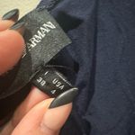 Emporio Armani  navy blue tank with bow accent size 4 Photo 3