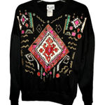 Vintage Blair Black Sweatshirt‎ Size L Photo 0