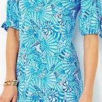 Lilly Pulitzer Easley T Shirt Dress Size XXS Amalfi Blue By The Seashore Vacay Photo 0