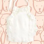 J.Crew  collection silk ruffle halter top Photo 1