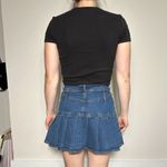 Wild Fable  y2k flared Denim Skirt Size 4 Photo 4