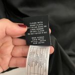 7 For All Mankind  Faux Leather Puffer Black Jacket Size M 69754 Photo 5