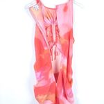 ASOS LUXE x MILLIE Ruched Mini Dress with Keyhole in Marble Print Size 12 EUC Photo 15