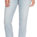 Frye  high waisted straight leg Cuffed Crop light blue Jeans (1859395),size 10 Photo 0
