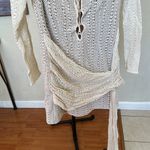 House Of CB  'Carmelita' Natural Knit Lace‎ Up Dress NWT size L Photo 6