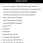 superdown  Kaelyn Maxi Dress in Black Photo 3