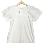 Madewell V-Neck Mini Shirtdress Eyelet White NP093 size XXS NWT Photo 4