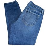 frame denim  Women’s Size 27 Solana Blue Wash Le Garçon Crop Boyfriend Jeans Photo 3