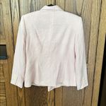 Valerie Stevens Vintage Plaid Light Pink Blazer Jacket Shoulder Pad Size 4 Photo 5