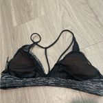 PINK - Victoria's Secret Black and Gray Strappy Bralette Photo 1
