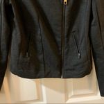 Catherine Malandrino Drak Grey Moto Blazer Jacket size Small Photo 4