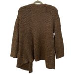 Pink republic Light Brown Tan Sweater Knit Design Cardigan Puffy Material Women’s Size Large! Photo 1