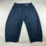 Old Navy Dusk Blue Sleektech Barrel Leg Athletic Pant XL New Photo 0