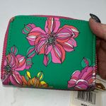 Trina Turk  Colorful Floral Print Zip Around Wallet Pouch Coin Purse Multi Photo 6