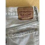 Levi's  501 Shorts Size 24 Button Fly Cut Off Distressed Premium Denim Women Photo 5