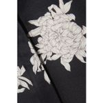 Vince Chrysanthemum Blouse Women's Large Navy Floral Career Classic Minimalist Photo 4