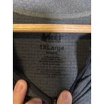 REI Womens Gray Long Sleeve Quarter Zip Pullover Size 1X Outdoor Athletic Hiking Photo 1