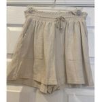 Grace & Lace Women’s Linen Blend Casual Lounge Shorts NWT Size M Size M Photo 3