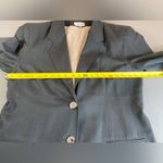 Henri Bendel  Silk Black womens Jacket 2 Buttons Size‎ 14 Photo 5