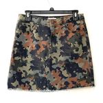 Kensie Women’s Camo Mini Skirt Photo 0