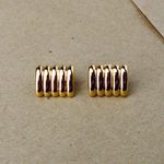 Heaven Mayhem CLEMMIE EARRINGS in gold Photo 5