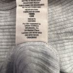 Free People  Women's Pants Heater Gray Superfly Flare Leg Ribbed Knit Size Medium Photo 7