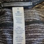 Lululemon  THINK FAST PULLOVER FITTED SWEATER SPACE DYE BLACK GRAY WOMENS 6 Photo 12