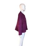 Chico's Chico’s Purple Faux Suede Zip Up Jacket Photo 2