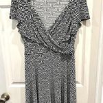 Leota Geometric Pattern dress size XL petite Photo 0