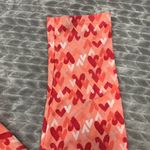 LuLaRoe Heart Red and Pink Tall and Curvy Leggings Photo 2