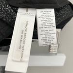 Loft Women’s Tie Waist Glitter Sparkle Pleated Pants Black Silver Size 0 NWT Photo 7