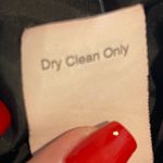 CAbi  Women Black and White Zip Down  Dress Jacket Textured Size 10 Zip Sleeves‎ Photo 5