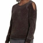 Calia Carrie Underwood Pullover Chunky Open Sleeves S Small Burgundy Wine Color Photo 8