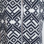 Tommy Hilfiger  Black and Red Knit Scarf NWOT One Size Preppy Winter Scarf Photo 2