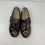 Alegria  Printed Nubuck Slip-On Shoes Lauryn Metalic Foil Black EU 37 Photo 2