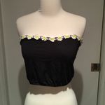 LA Hearts  for PACSUN Black daisy tube top Photo 2