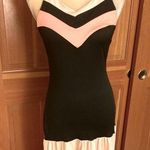 Chic Me Nwt, Lavishly Paris Silhouette Enhancing Women’s Color Block SunDress Photo 0