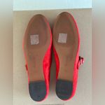 Madewell The Remy Mary Jane Flat in Bandana Red, size 8 1/2 Photo 13