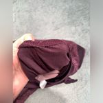 Athleta  printed mesh racer run short 4” Burgundy Athletic Shorts 3X Photo 5