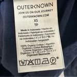 Outerknown Navy Long Sleeve Elliott Organic Cotton Dress Size XS Photo 8