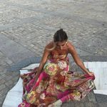 ZARA  Floral Strapless flowy bohemian Maxi Dress summer vacation casual Photo 1