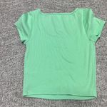 Target light green scoop neck shirt  Photo 1