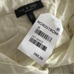 Rag and Bone  Calista Shirred Gathered Gauze Dress, Ivory Size M New w/Tag $395 Photo 12