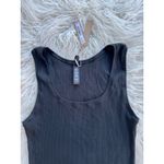 SKIMS Cotton Rib Tank Soot Size Large Photo 2