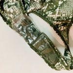 Free People ‘Intimately’ Nights Out Snakeskin Moss Green Bodysuit, Size S, NWOT Photo 10