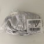 Madewell NWT x Aimee Song Ribbed Shimmer Tube Top Vapor Grey Photo 5