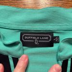 Duffield Lane Mackinac Solid Julep.Navy Sleeveless Midi A Line Dress Size L NWT Green Size L Photo 2