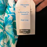 Time‎ and Tru Blue Floral One Piece Size XS Photo 7