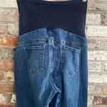 Indigo Blue  Straight Leg Maternity Jeans Size L Photo 4